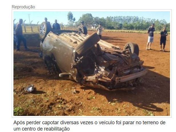 Corolla capota diversas vezes em MT; 1 morre e 5 ficam feridos