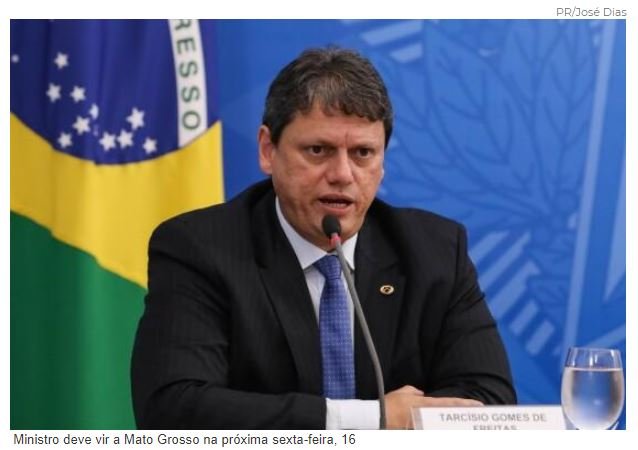 Ministro prevê Lucas do Rio Verde como grande polo ferroviário