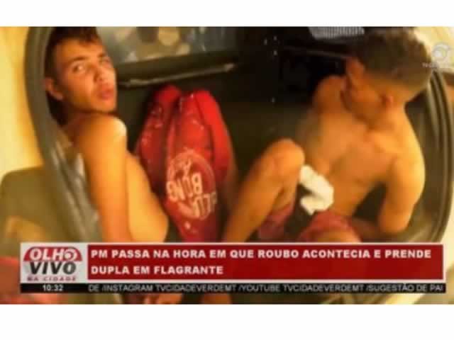 Preso, ladrão ironiza que prisão é boa para engordar e dormir em MT; veja vídeo