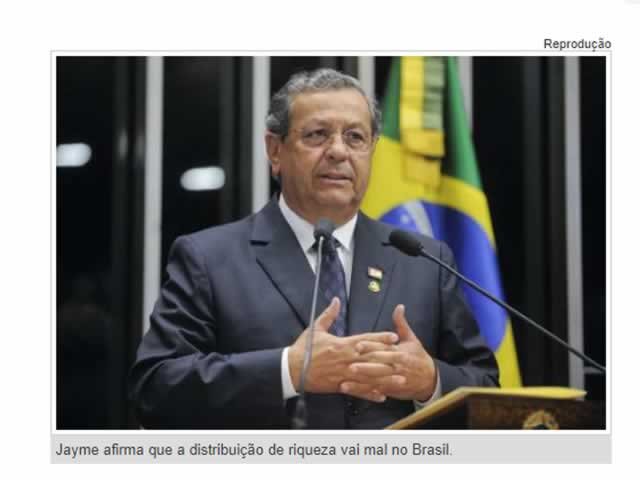 Jayme questiona: Estado rico e o povo comendo restos de boi?