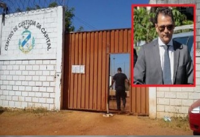 Juíza homologa prisão e manda empresário para o Centro de Custódia