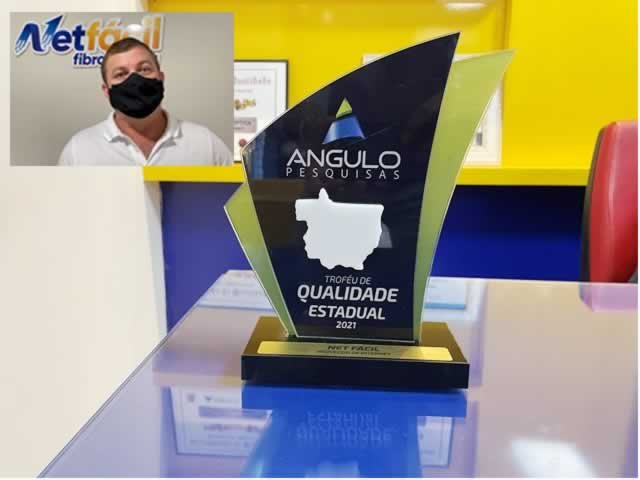 NetFácil de Colíder foi premiada com o Troféu de Qualidade Estadual. (vídeo)