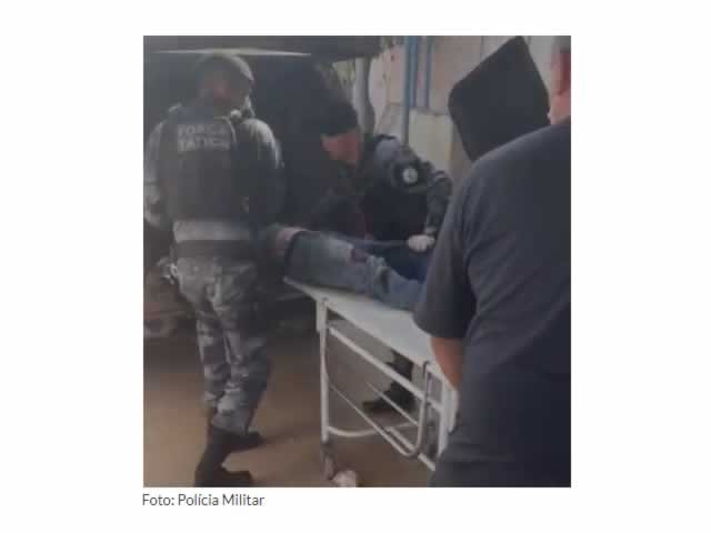 Suspeito atira contra policiais militares para não ser preso e morre em confronto