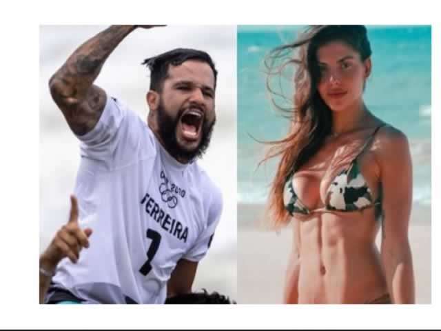 Campeão olímpico vive affair com modelo de MT