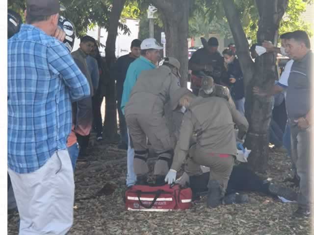 Jovem morre em colisão entre duas motocicletas em Sinop. (Fotos)