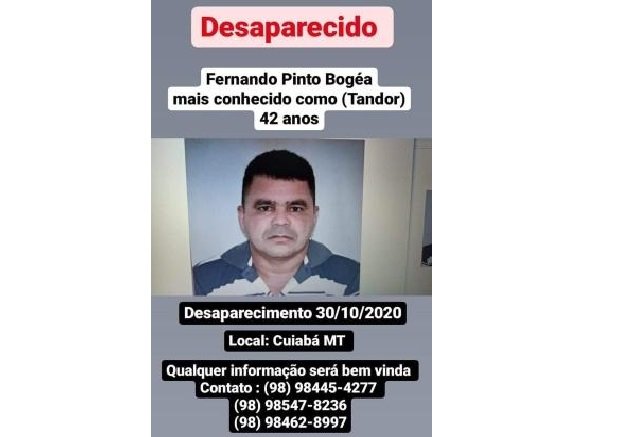 Familiares procuram por homem desaparecido em Mato Grosso