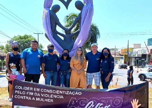 CARREATA AGOSTO LILÁS CHAMA ATENÇÃO PARA O COMBATE À VIOLÊNCIA DOMÉSTICA