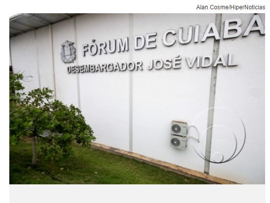 Advogado é esfaqueado na frente do Fórum de Cuiabá