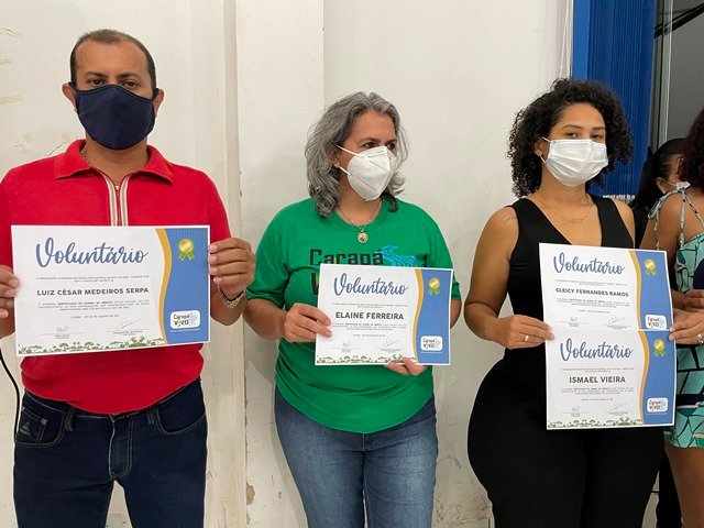 ONG Carapá Vivo presta homenagem à parceiros e voluntários da natureza em Colíder. (vídeo)