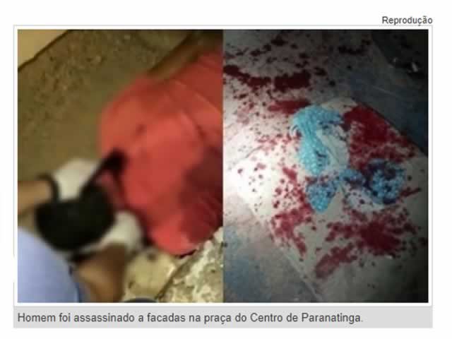 Homem é retalhado e tem faca cravada nas costas em MT