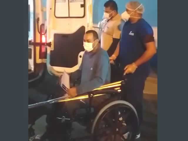 Colidense Sandro Serralheiro passa 48 dias internado no estado da BA com COVID-19. (Fotos)