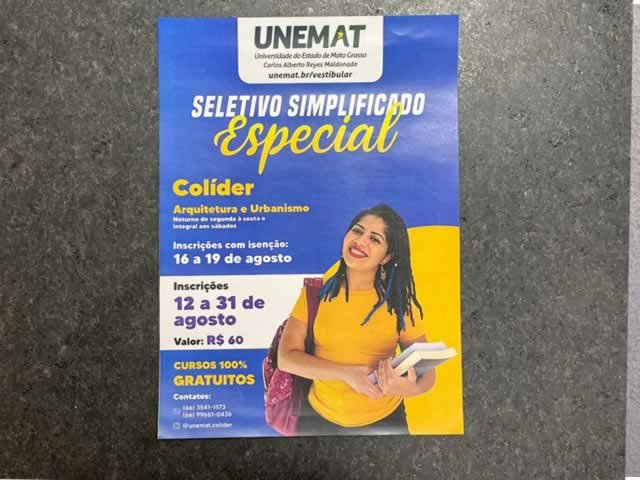 Unemat Abre Seletivo Simplificado Para Colíder