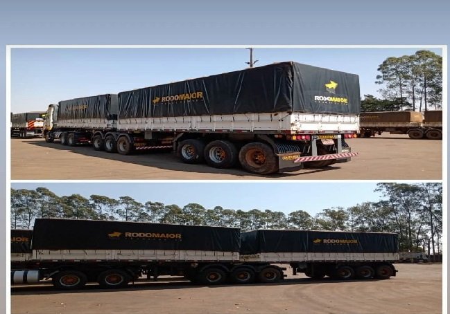 Criminosos roubam carreta carregada com milho