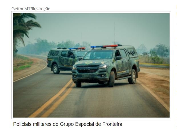 Dois bandidos são mortos em troca de tiros com o Gefron em MT