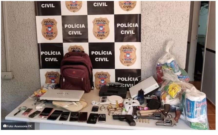 Polícia Civil apreende armas e recupera objetos roubados durante investigações homicídio em Terra Nova do Norte