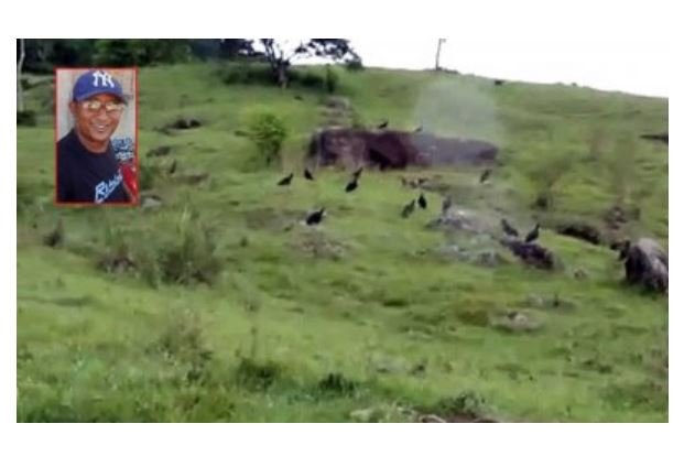 Trabalhador rural é encontrado sendo comido por urubus