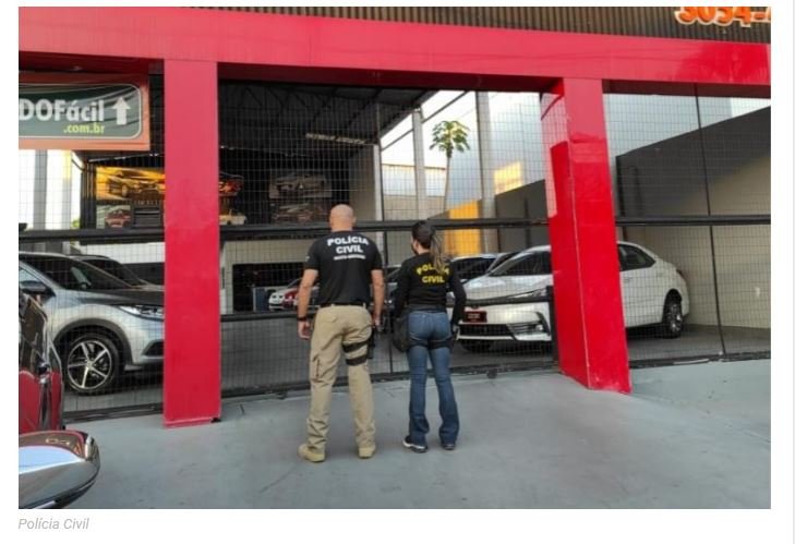 Quadrilha especializada em roubo e venda de carros é desarticulada em operação da PJC