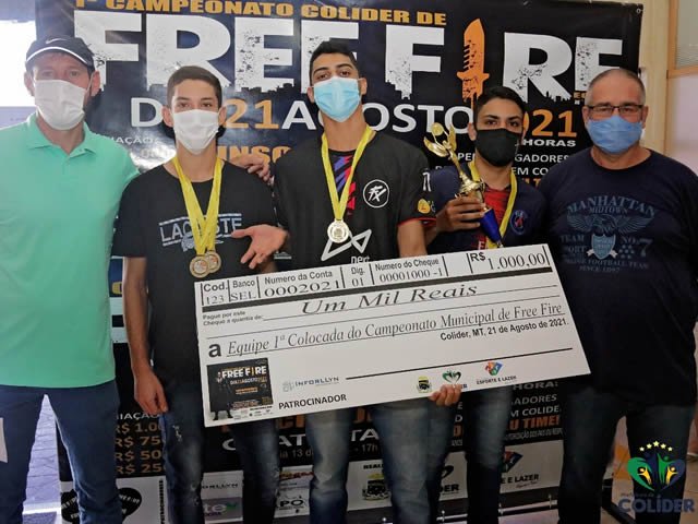 CAMPEONATO DE FREE FIRE É REALIZADO EM COLÍDER COM MAIS DE 200 JOGADORES. (Fotos)