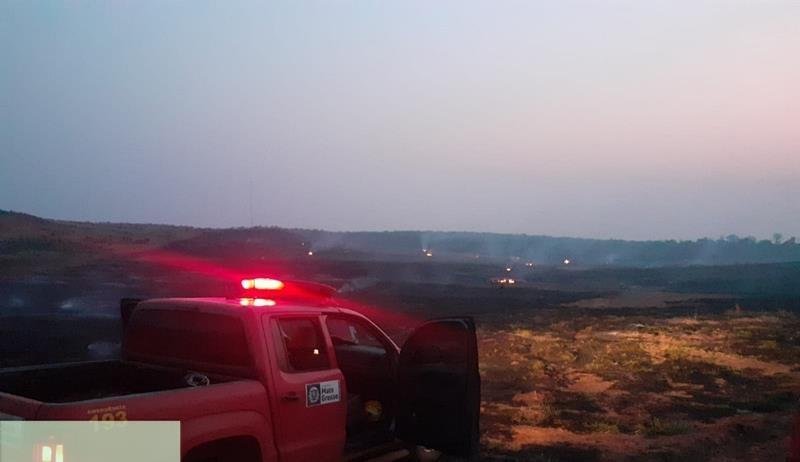 Fazendeira é presa em flagrante ateando fogo em propriedade rural