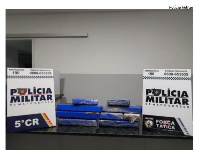 Policiais prendem passageiro com 6kg de maconha em Terminal Rodoviário de MT