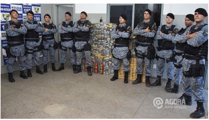 Cerca de 1 tonelada de entorpecente é apreendida na BR-163