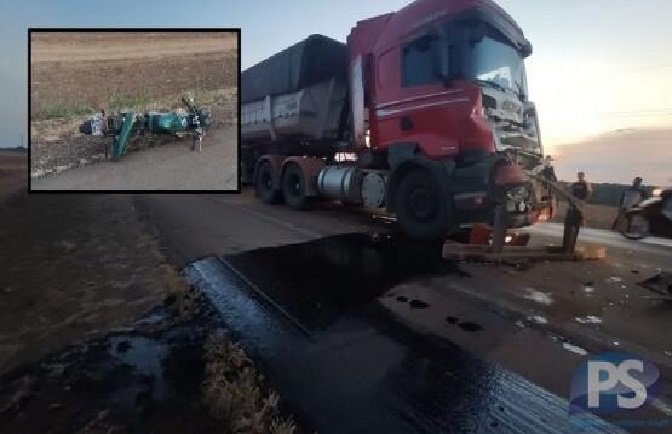 Motociclista tem braço arrancado em acidente na BR-163