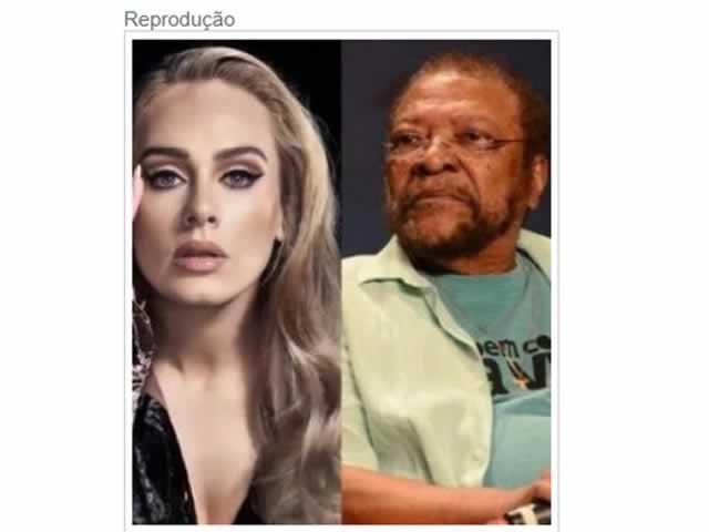 Adele é processada por plágio de sucesso na voz de Martinho da Vila