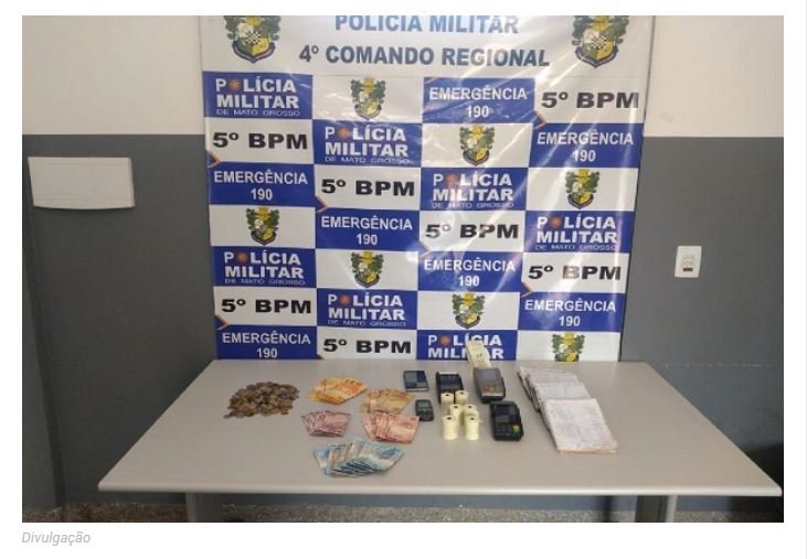 Policiais prendem mulher e fecham casa de apostas do jogo bicho em MT