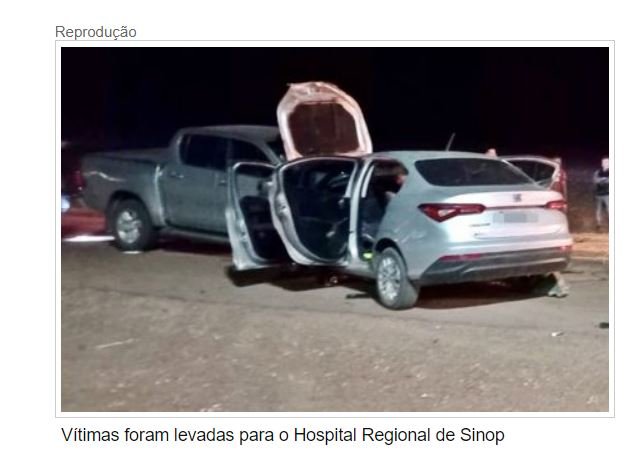 Homem morre e dois ficam feridos em batida entre Siena e Hilux