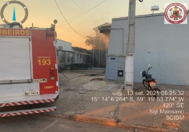 Incêndio atinge hospital e pacientes com covid-19 são resgatados pela janela