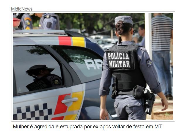 Mulher é agredida e estuprada por ex após voltar de festa em MT