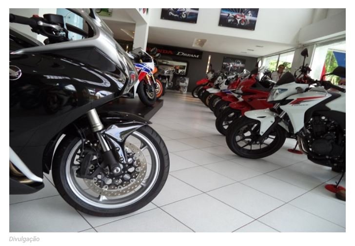 Produção de motocicletas cresce 30,2% em agosto