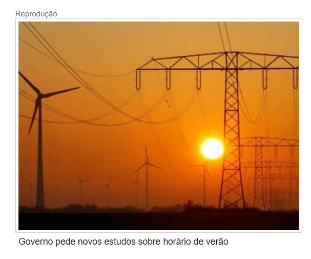 Governo pede novos estudos sobre horário de verão