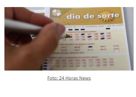Sai mais uma aposta ganhadora no ''Dia de Sorte'' em MT