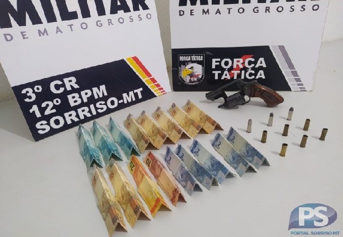Patrulha Rural' prende homem por porte ilegal de arma de fogo