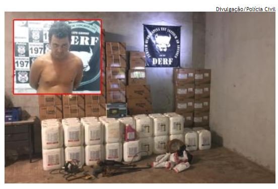 Homicida suspeito de 23 mortes é preso com carga roubada avaliada em R$ 150 mil