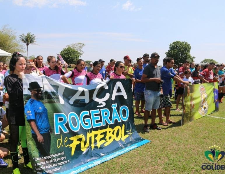 TAÇA ROGERÃO DE FUTEBOL SOCIETY É ABERTA EM COLÍDER E MARCA RETORNO DAS COMPETIÇÕES ESPORTIVAS
