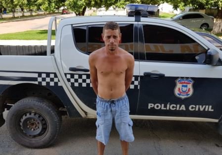 PJC prende suspeito de estuprar mulher em Canãa.