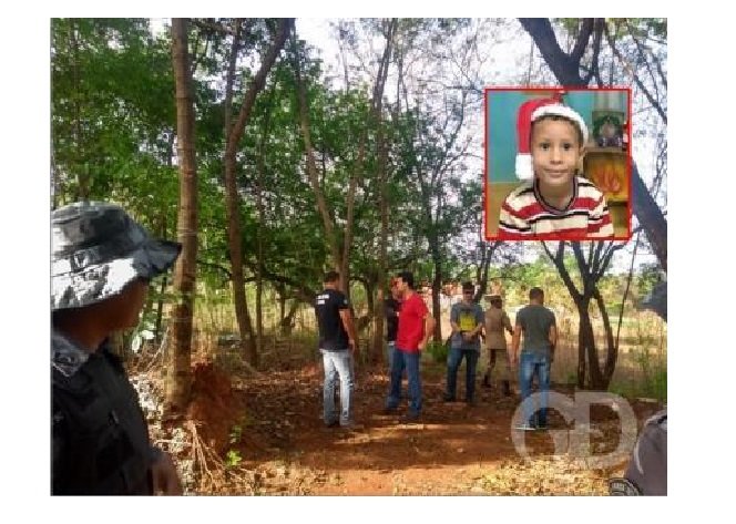 Denúncia aponta que menino desaparecido teria sido enterrado por ex da avó
