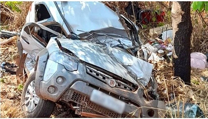 Acidente em BR de MT deixa dois mortos e três feridos