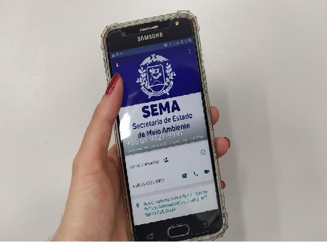 Sema-MT disponibiliza canal de WhatsApp para denúncia de crimes ambientais