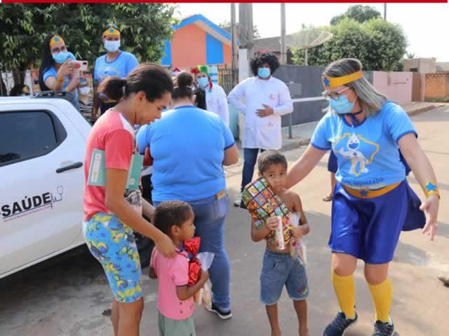PSF DE COLÍDER INCENTIVA MULTIVACINAÇÃO DAS CRIANÇAS