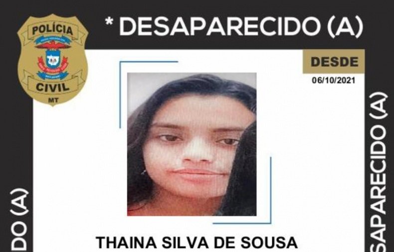 Polícia procura adolescente de 13 anos que desapareceu em Sorriso