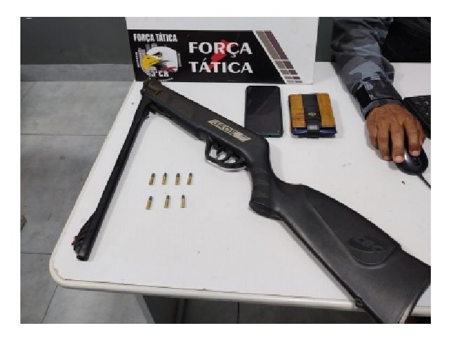 Homem é preso em Sinop com arma de pressão adulterada