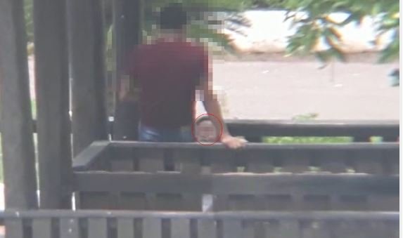 Jovens são flagrados praticando sexo oral em plena praça central de Marcelândia
