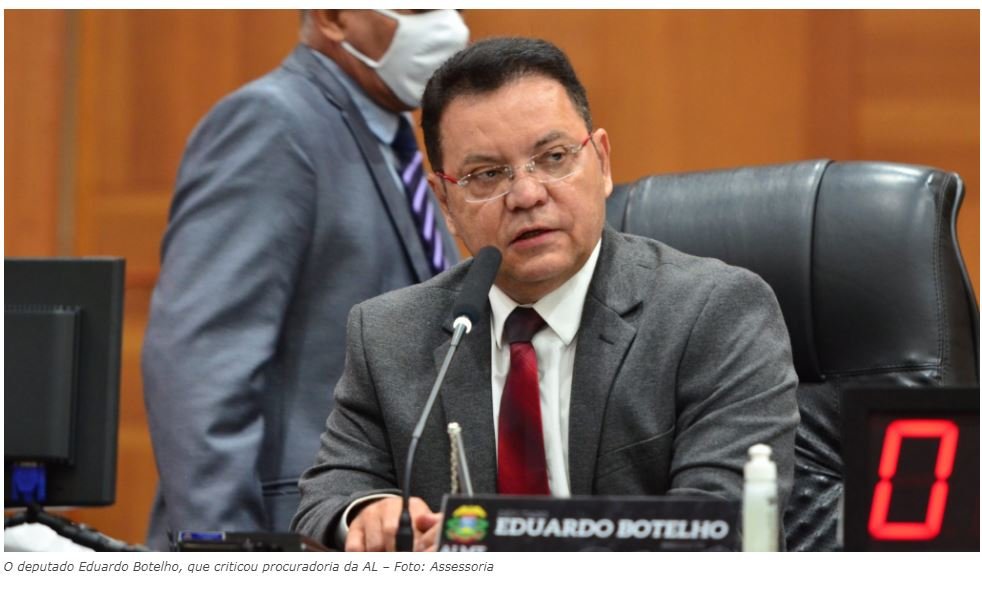 Botelho critica ação da AL a favor de Max: 'procurador errou grandemente'