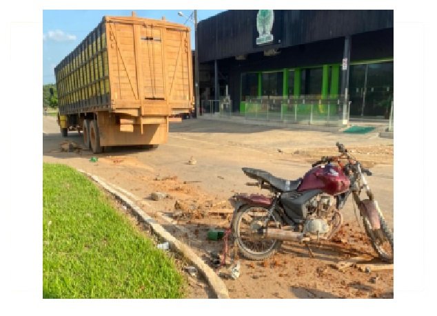 Motociclista morre ao bater em traseira de caminhão em Apiacás
