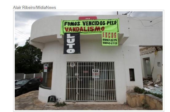 Após 6 roubos em 8 meses, empresa fecha as portas no Centro