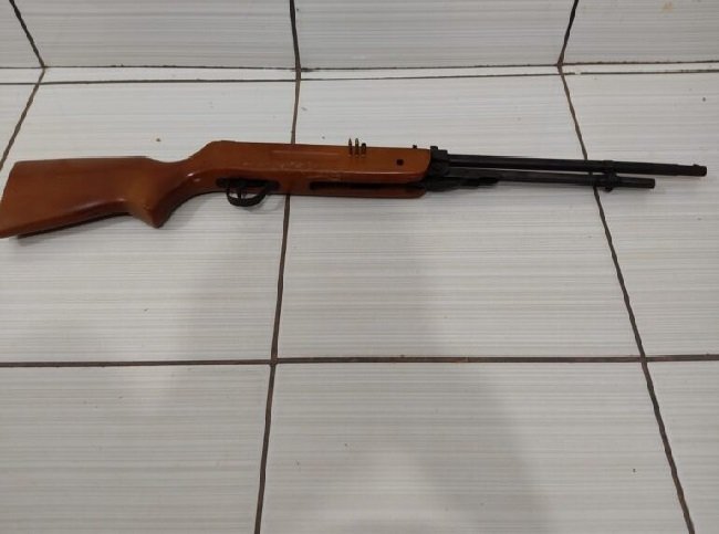 Mulher é detida com arma em assentamento
