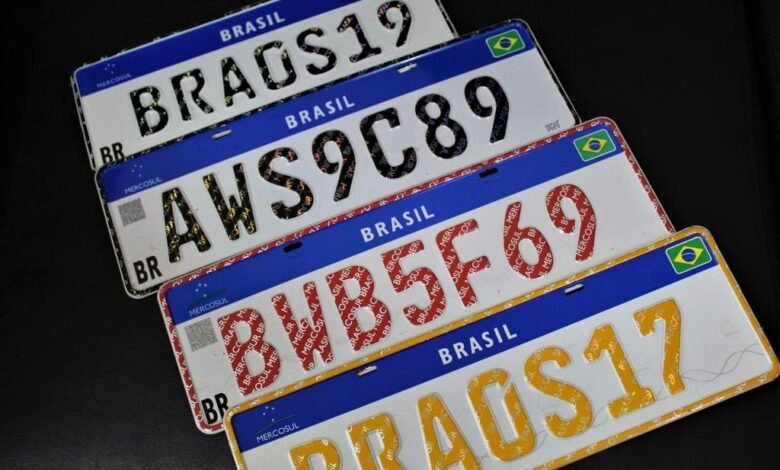 Solicitação para troca de Placa Mercosul pode ser feita pelo App MT Cidadão
